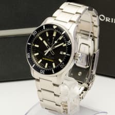 [Near MINT w/ PAPER] ORIENT STAR F6N4-UAF0 Black Dial Automatic Men's Watch