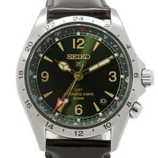 SEIKO Prospex Alpinist SBEJ005 6R54 GMT Automatic Green Dial