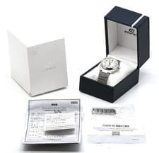CASIO EDIFICE Wristwatch EFK-100YD-7AJF W/Box Tested Japan Used F/S