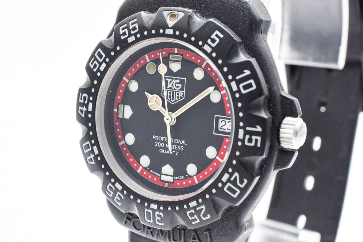 [Near MINT] TAG HEUER Formula 1 Professionl 200m 383.513/1 34mm Men Quartz Watch