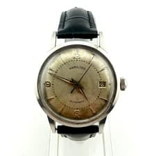 VINTAGE HAMILTON AUTOMATIC 33MM DATE ARABIC NUMERALS - 1950'S/1960'S ERA