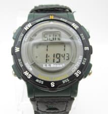 Men's Freestyle LL Bean Quartz WR Digital Compass Outdoor Round Watch (G154)