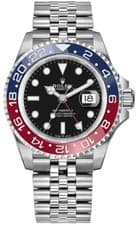 Rolex GMT-Master II Pepsi Automatic Jubilee Band Mens Watch 126710BLRO-0001