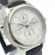 Tissot 1853 Men's 42mm Silver White Automatic Watch - Unused from JAPAN