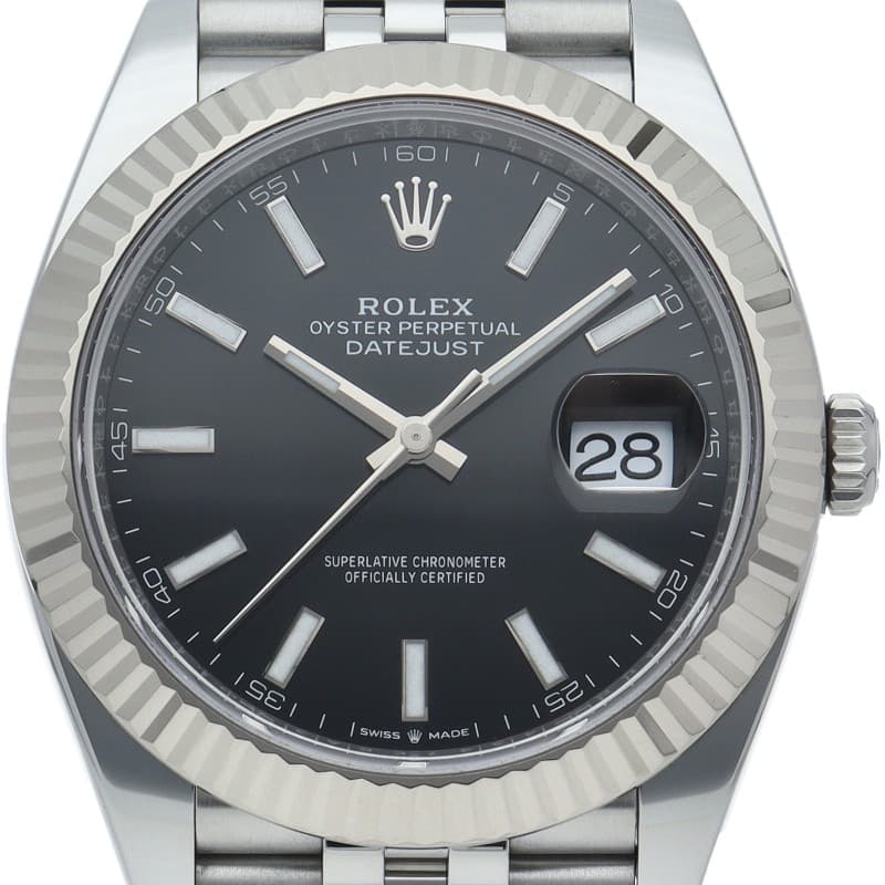 ROLEX Datejust 41 Men's Watch Jubilee 126334 K18WG/Stainless Steel mensWatch...