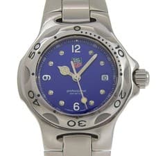 TAG HEUER Kylium Watches WL1316 BlueDial Stainless Steel Quartz Analog dis...