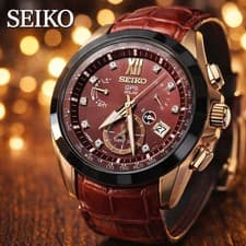 Seiko Astron Limited Edition SBXB080 GPS Solar Diamond Chronograph 45mm Used