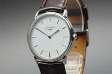 [Near MINT] Longines Grand Classic L4.676.4 34mm White Dial Quartz Men's Watch
