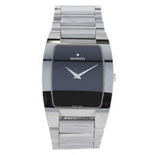 Movado Fiero 32mm Black Dial Quartz Tungsten Carbide Men's Wristwatch