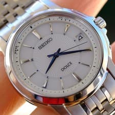 Seiko Dolce SADZ101 Radio Solar Watch Used From Japan
