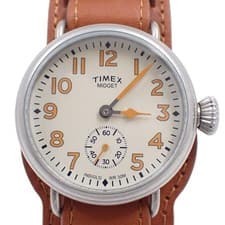 Import duty included for US buyers  Timex Midget Quartz Men’s Watch Ivory Dial L