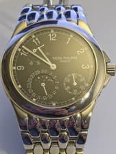 Patek Philippe Neptune Stainless Steel Automatic Black Men's Watch 5085/1A-001