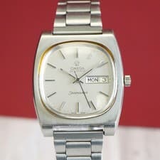 1977 Omega Seamaster Automatic Watch 166.0225 Day/Date Cal. 1022 23 Jewels 36mm