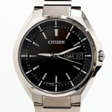 Citizen Attesa AT6050-54E H100-R007556 Black Dial Men's Watch Tested