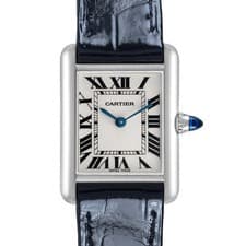 Cartier Tank Louis White Gold Silver Dial Ladies Watch W1541056