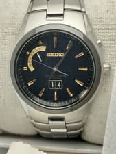 Seiko Spirit Big Date 8B43 Radio Solar Titanium Used From Japan