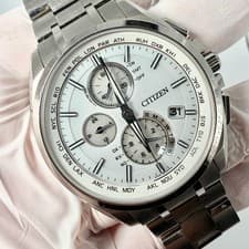 Citizen H804 T018696 Watch Eco Drive Chronograph Solar 42mm Genuine Elite Japan