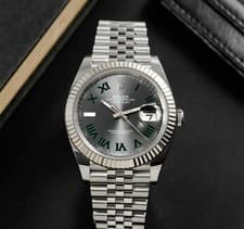 Rolex Datejust 41 Wimbledon Rolesor 18kt White Gold & Steel Ref. 126334