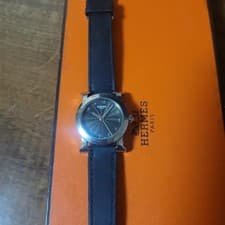 Hermes H Mini Women's Leather Watch Official