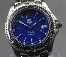 [MINT] TAG HEUER WT1213 Blue Dial 36mm Quartz Men’s JAPAN
