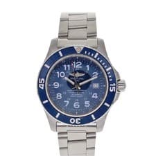 Breitling Superocean AB2010161C1A1 44mm SS Blue Dial Automatic Date Box #KN402