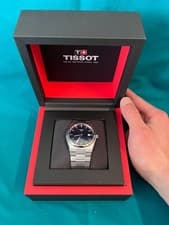 Tissot PRX Powermatic 80 Blue T137.407.11.041.00 (Unworn, Gray Delugs Rubber)