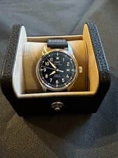 IWC Mark XX Pilot Watch IW328203 Blue Dial 40mm Warranty Card Dated Mar 30 2026