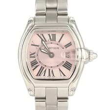 Authentic Cartier Roadster SM W62017V3 Stainless Steel Quartz #270-004-282-0113
