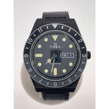 Import duty included for US buyers  Timex Quartz Analog Watch Black Canvas Band