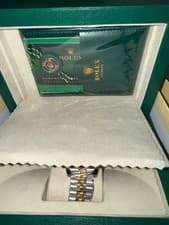 Rolex Datejust 126333 Gold and Silver Jubilee Bracelet with Gold Bezel