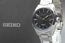 [NEAR MINT w/ Box] Seiko Presage 6R15-02M0 SARX015 Black Dial AT Men Watch JAPAN