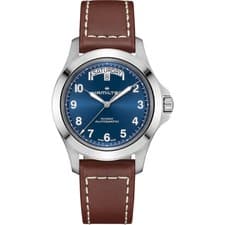 New Hamilton Khaki Field King Auto Day-Date Blue Dial 40 MM Watch H64475540