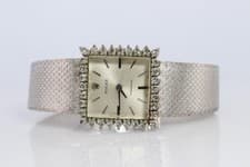 Genuine Rolex Watch. Diamond Bezel Ladies Manual ROLEX 2611 Precision
