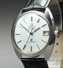 1972 Near MINT OMEGA Constellation f300Hz 35mm 198.765 Quartz Silver Men Vintage
