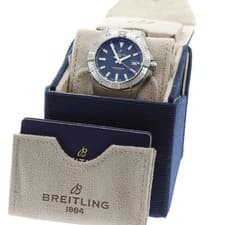 BREITLING AVENGER AUTOMATIC 42 A17328 SS Black Dial Date Watch #C172