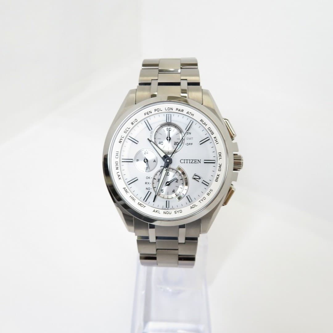Citizen Attessa Men's Wristwatch Analog Solar Used Excellent From Japan From Jap