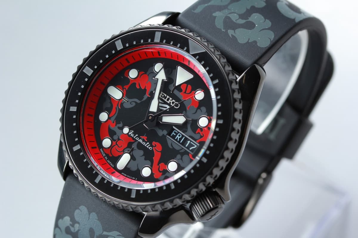 [Box, Paper] SEIKO 5 Sports x ONE PIECE SBSA151 Monkey D. Luffy Edition AT Watch