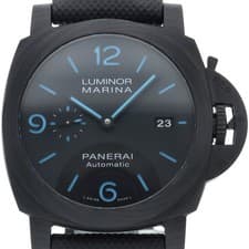 PANERAI Luminor Marina Carbotech 44mm PAM01661 Carbon / nylon mensWatch blac...