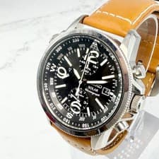 Working Seiko Chronograph Sumoseko Date V172-0AG0 Solar