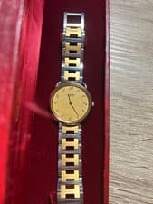 HERMES Arceau Dial Yellow / Topaz tones Wristwatch Case 32.8mm x 32.4mm Ladies