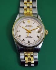 Tudor by Rolex Prince  Oyster Date Automatic Enamel  Dial Boy's 32mm Watch 74033