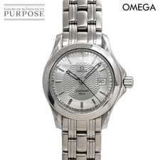 Omega Seamaster 2571 31 Ladies Quartz Silver Stainless Steel Watch Used