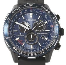Citizen Promaster Sky CB5006-02L Eco-Drive Radio Watch Blue Box Papers Japan