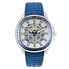 Patek Philippe Aquanaut Luce 5268/461G-001 18K White Gold Blue Sapphires Diamond