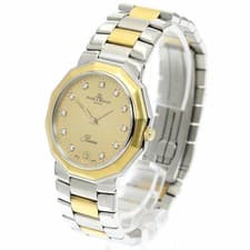 Baume & Mercier 5131 Riviera YG Bezel 11P Diamond Quartz _952526