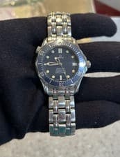 RARE VINTAGE OMEGA SEAMASTER 300M AUTOMATIC 2551.80 36MM TRITIUM COMPLETE BLUE