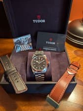 TUDOR Heritage Black Bay 79540 41mm Black Dial Automatic Watch