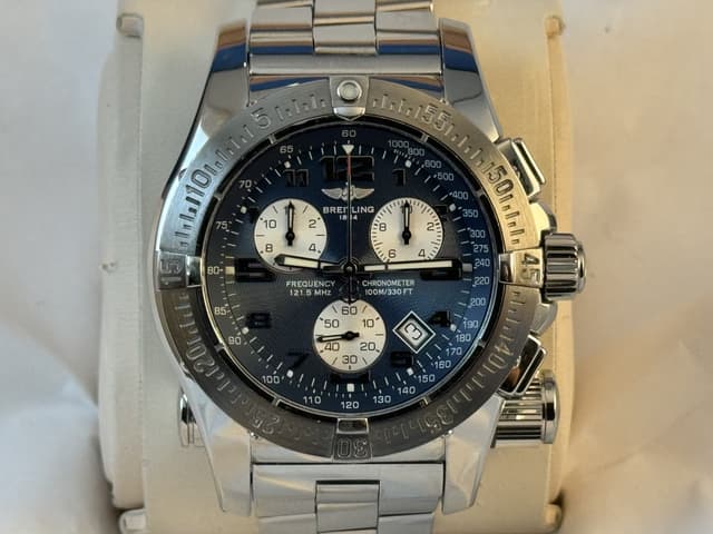 FS: Breitling A73322 Emergency Mission Blue Dial, Professional II Bracelet. Superquartz Complete, Serviced
