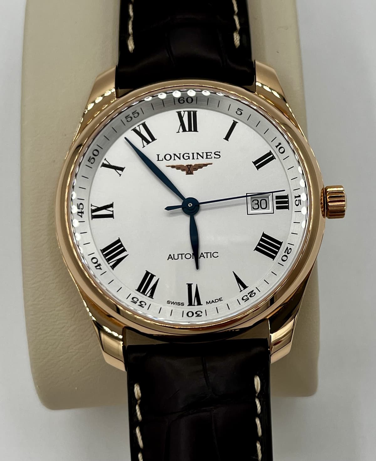 FS: Longines Master Collection 40MM Solid 18kt rose gold case