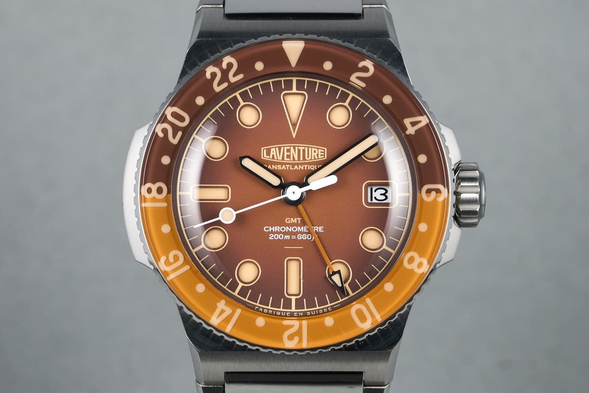 FS: 2025 Laventure Transatlantique II GMT Brown Dial with Box and Papers